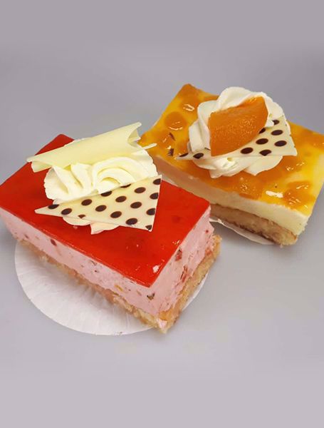 Afbeelding van Bavarois gebakje diverse smaken