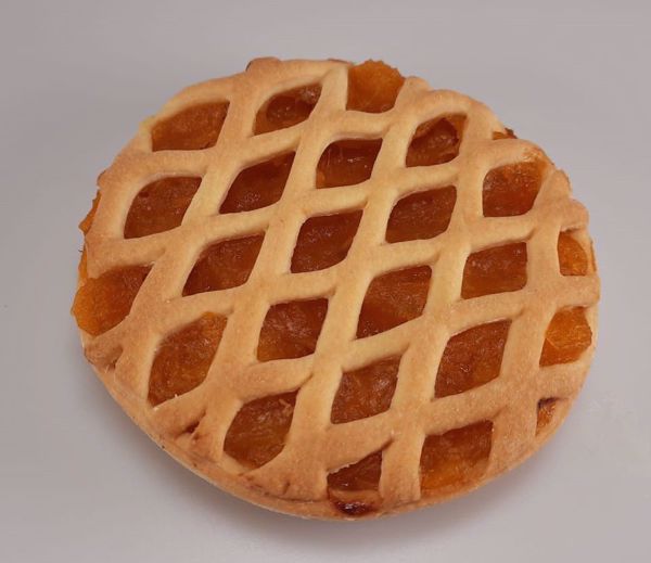 Afbeelding van Klein suikervrij abrikozen vlaaitje