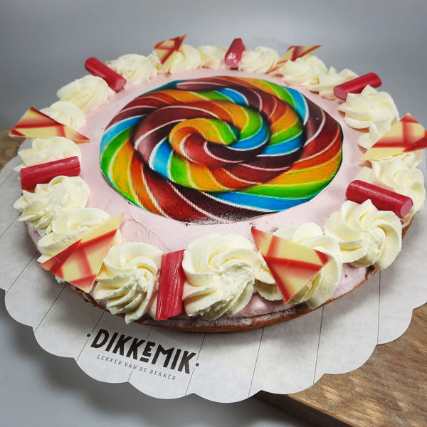 Afbeelding van Kermisvlaai - aanbieding vrij&za
